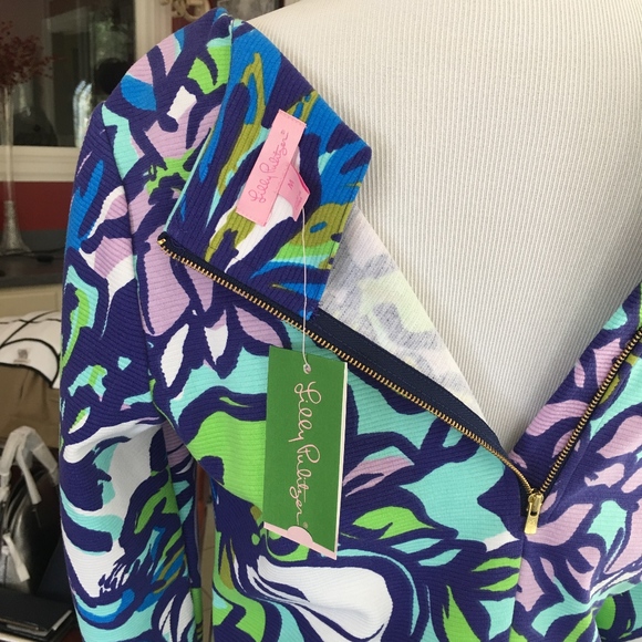 NWT Lilly Pulitzer Shift Dress Purple-SOLD! - Picture 8 of 8